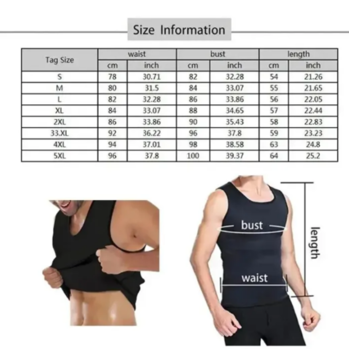 Neoprene Zipper Slimming Shirt with Belt | Men’s Hot Shaper