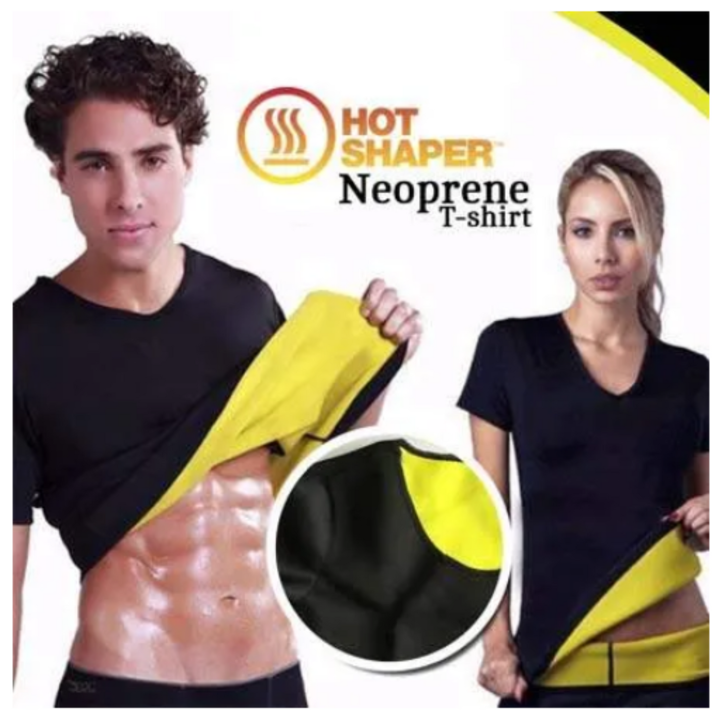 Unisex Neoprene Slimming Shirt - Hot Body Shaper