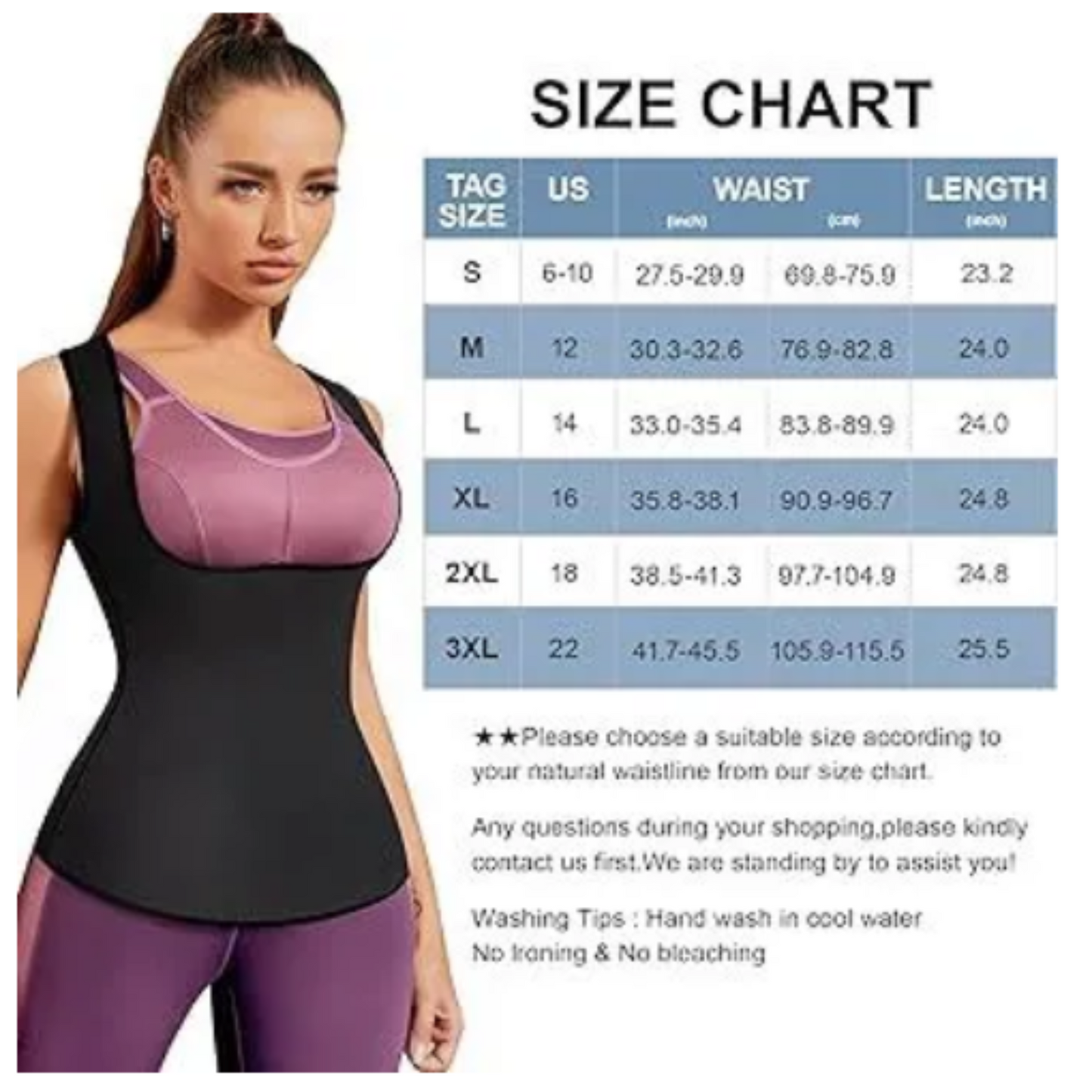 Neoprene Slimming Shirt for Weight Loss - Hot Body Shaper
