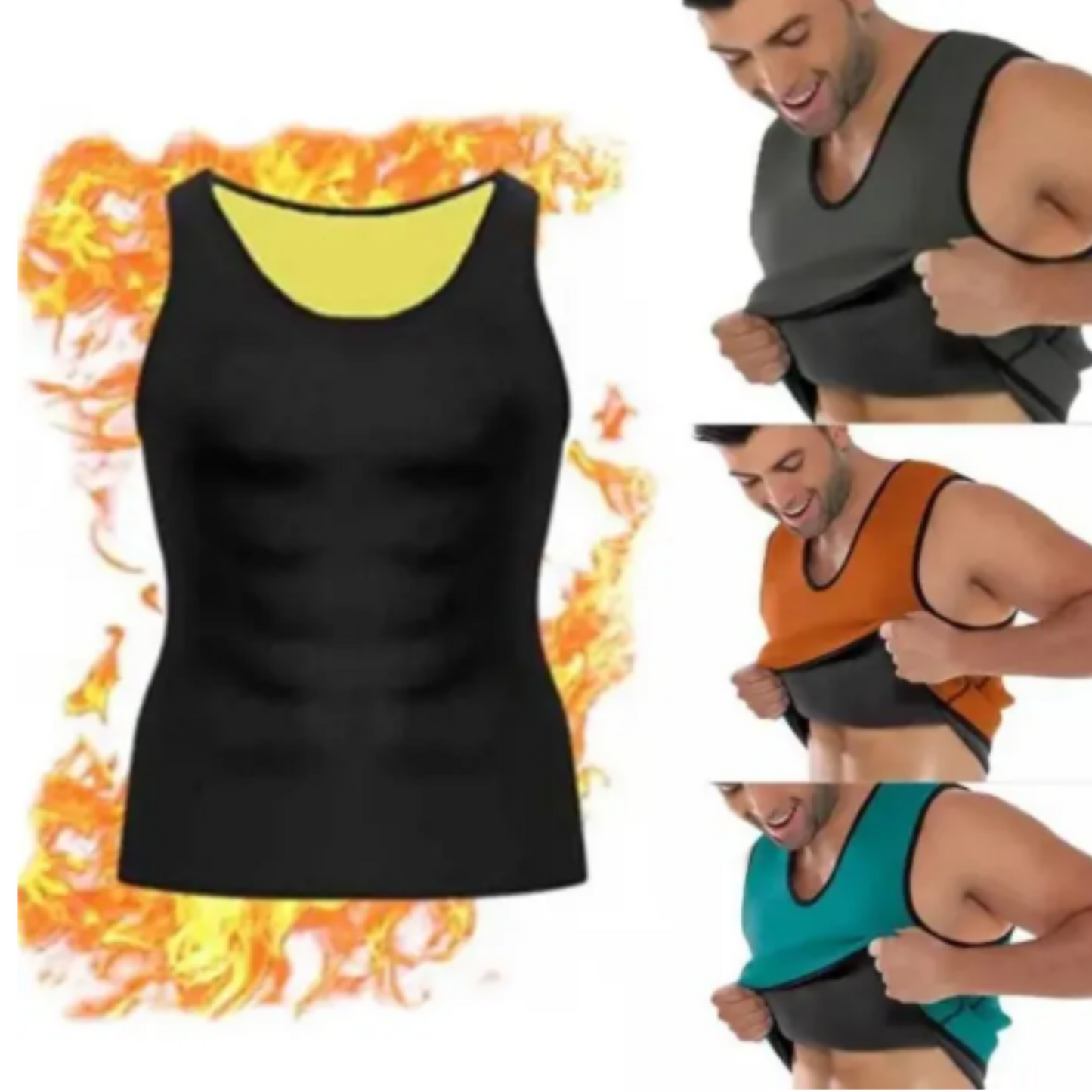 Men's Body Shaper | Slimming Shirt | Fats Burner