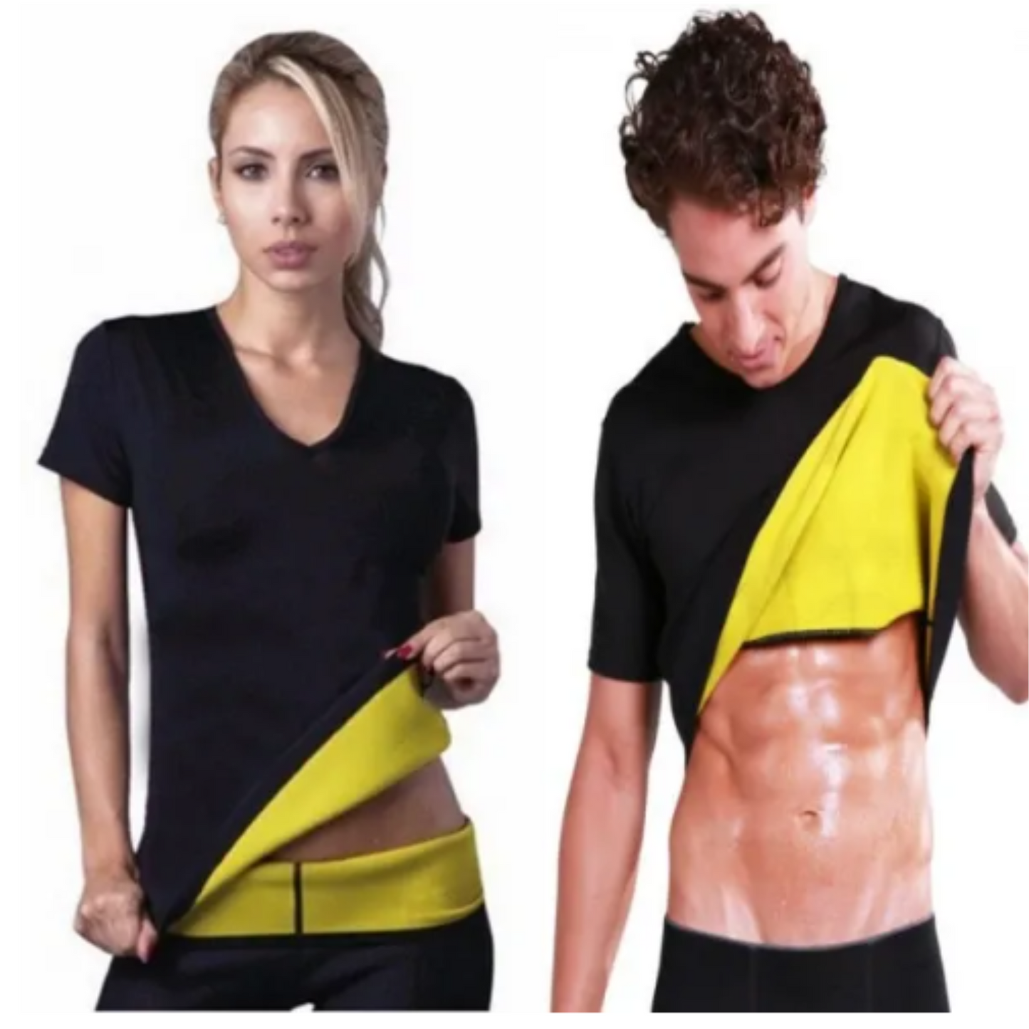Unisex Neoprene Slimming Shirt - Hot Body Shaper