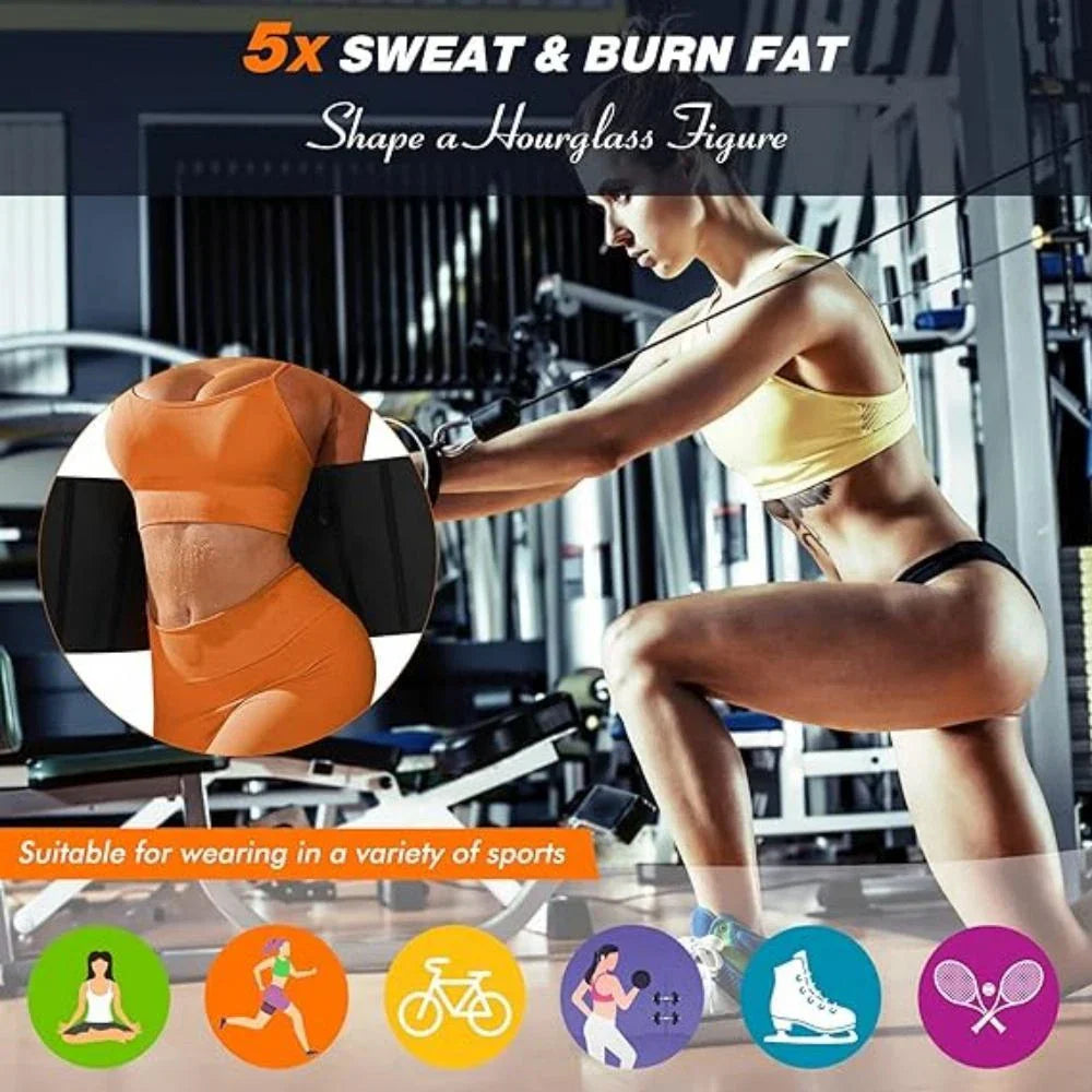Unisex Ziper Waist Trainer Belt