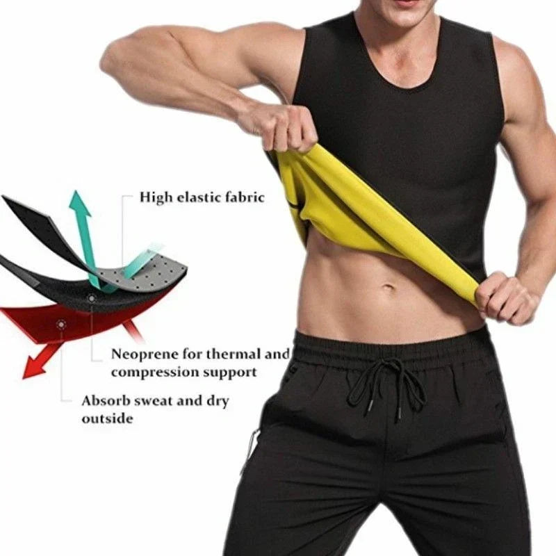 Cami Men Vest – Men's Neoprene Slimming Vest, product image 9