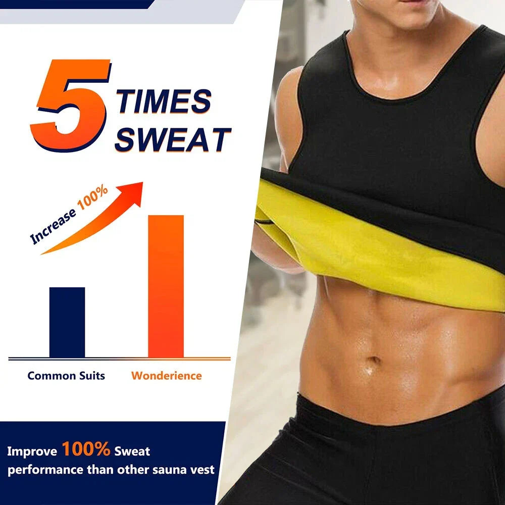 Cami Men Vest – Men's Neoprene Slimming Vest, product image 7