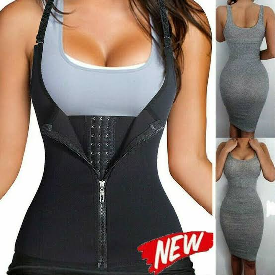 Women’s Waist Cincher Vest –Secure Hook & Zipper Waist Shaper