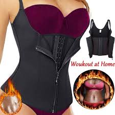 Women’s Waist Cincher Vest –Secure Hook & Zipper Waist Shaper