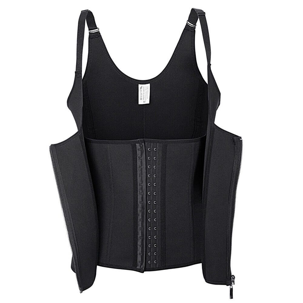 Women’s Waist Cincher Vest –Secure Hook & Zipper Waist Shaper