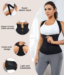 Women’s Waist Cincher Vest –Secure Hook & Zipper Waist Shaper