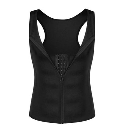 Women’s Waist Cincher Vest –Secure Hook & Zipper Waist Shaper