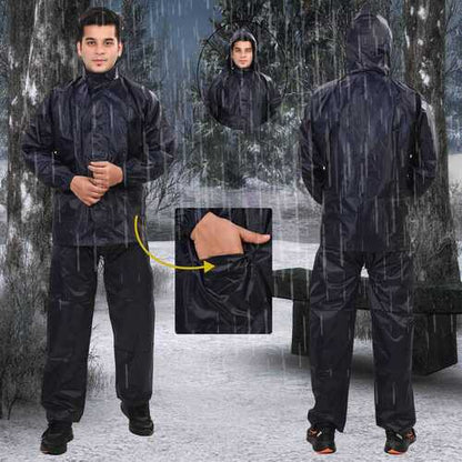 Rain Suit Waterproof for Men & Women – Breathable Lightweight Jacket & Pants Set for Motorcycle, Hiking, Fishing, Golf & Camping