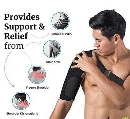 Shoulder Brace – Adjustable Shoulder Support Belt
