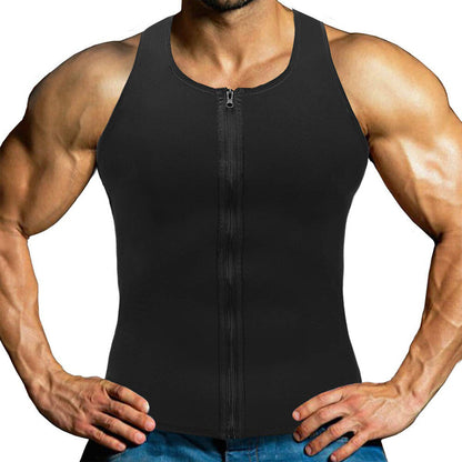 Zipper Cami Men Vest