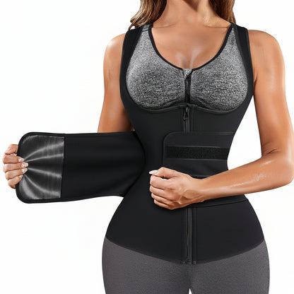 Zipper Waist Cincher+ Waist trainer