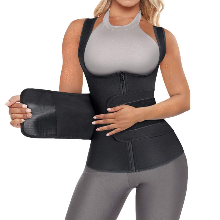 Zipper Waist Cincher+ Waist trainer