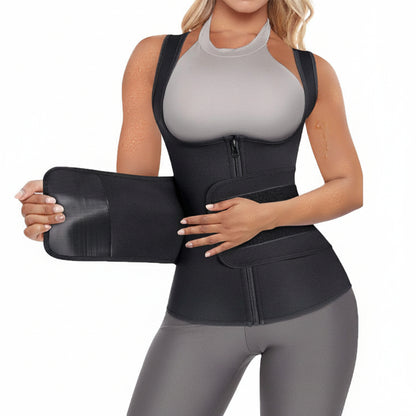 Zipper Waist Cincher+ Waist trainer
