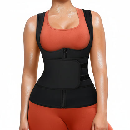 Zipper Waist Cincher+ Waist trainer