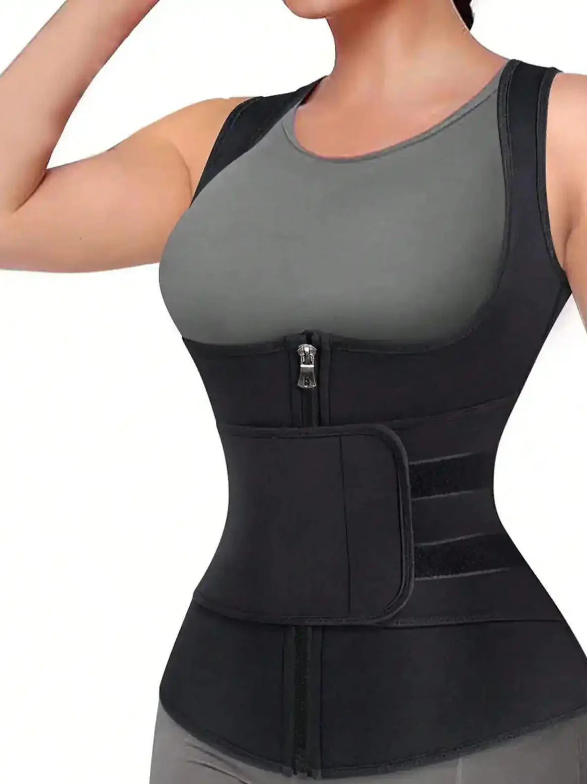 Zipper Waist Cincher+ Waist trainer