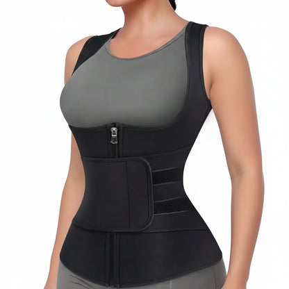 Zipper Waist Cincher+ Waist trainer