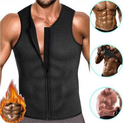 Zipper Cami Men Vest