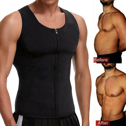 Zipper Cami Men Vest
