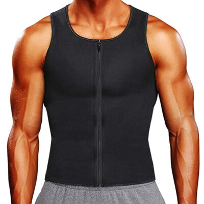 Zipper Cami Men Vest
