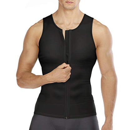 Zipper Cami Men Vest